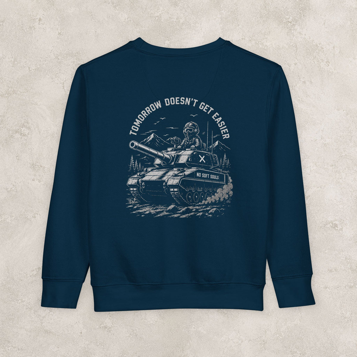 Tomorrow Doesn't Get Easier — Toddler Sweatshirt