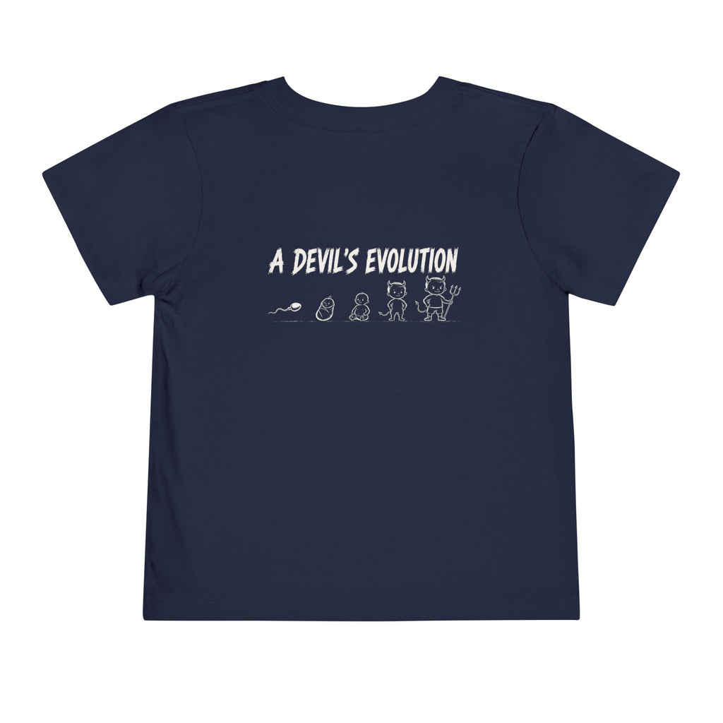 A Devil's Evolution — Toddler Tee