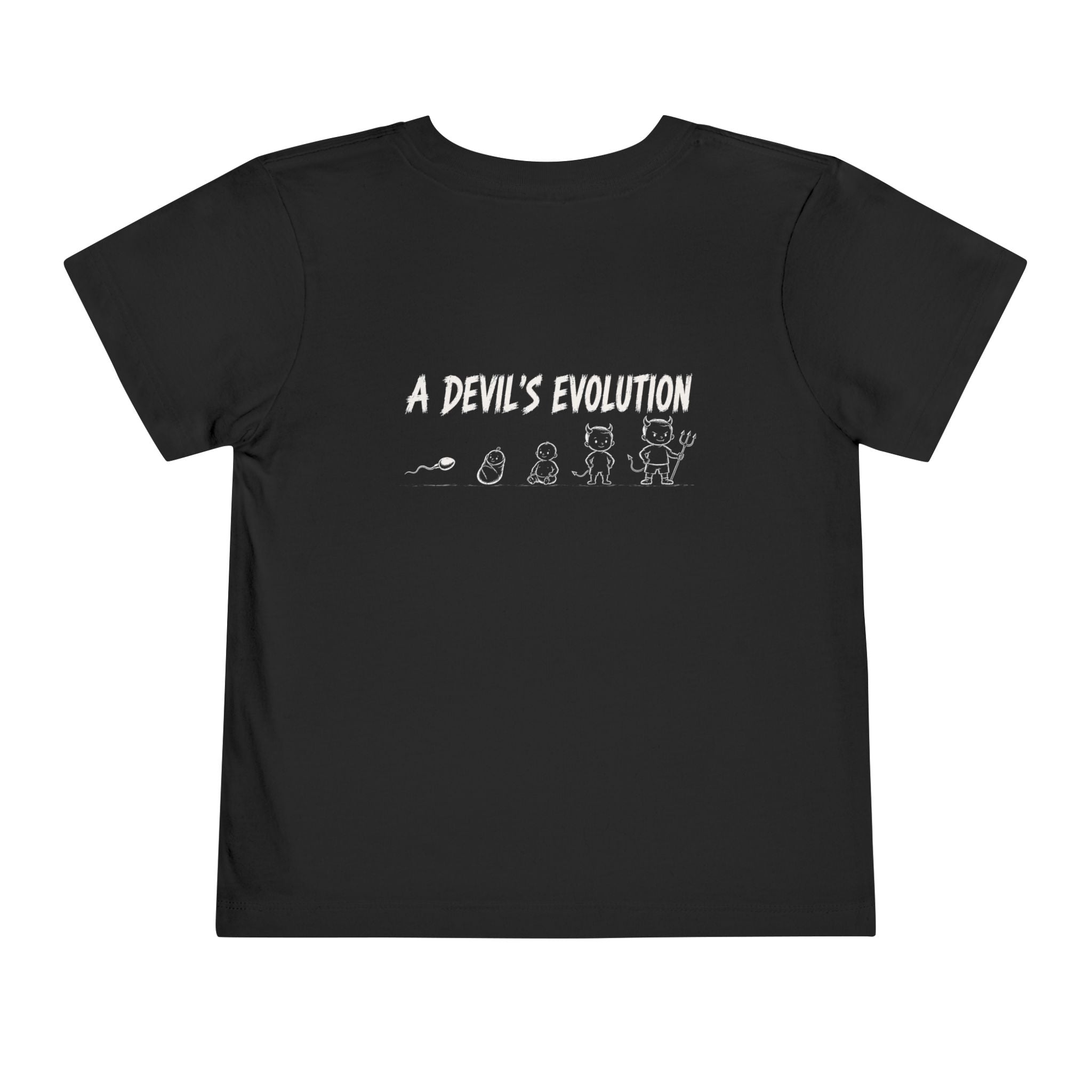 A Devil's Evolution — Toddler Tee