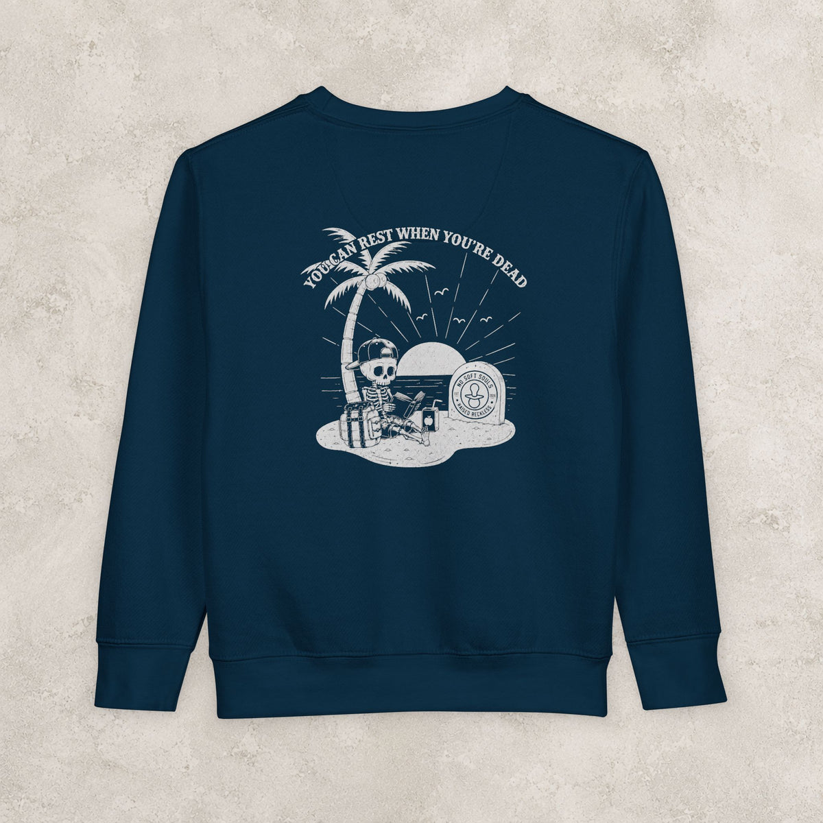 You Can Rest When You're Dead — Toddler Sweatshirt