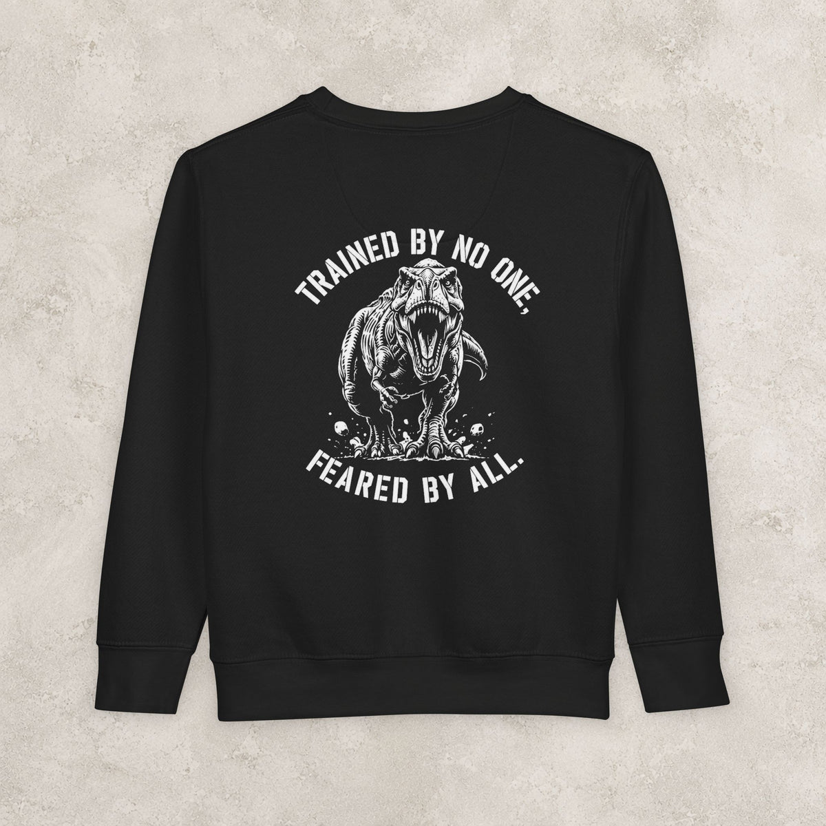 Trained by No One, Feared by All — Toddler Sweatshirt