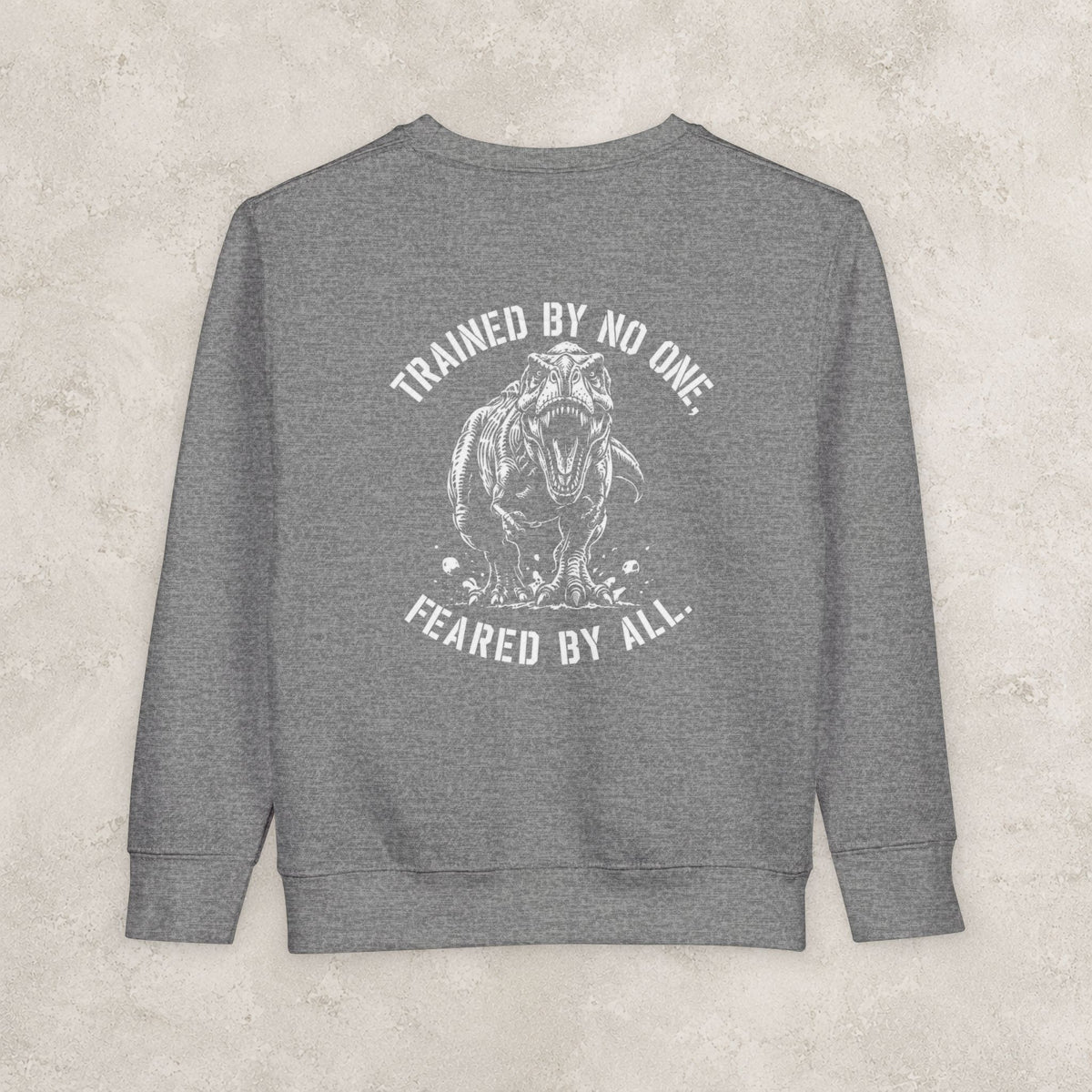 Trained by No One, Feared by All — Toddler Sweatshirt