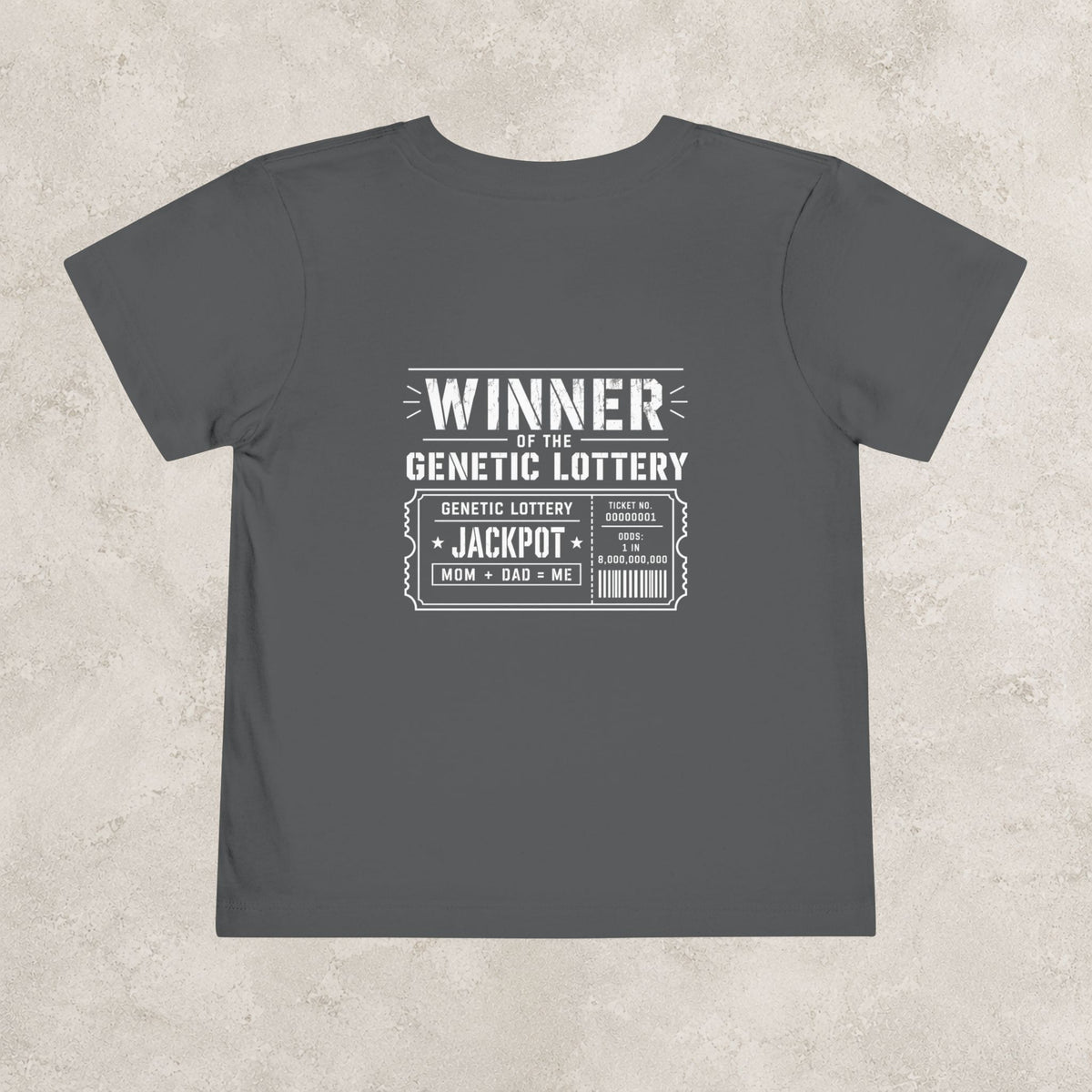 Winner of the Genetic Lottery — Toddler Tee
