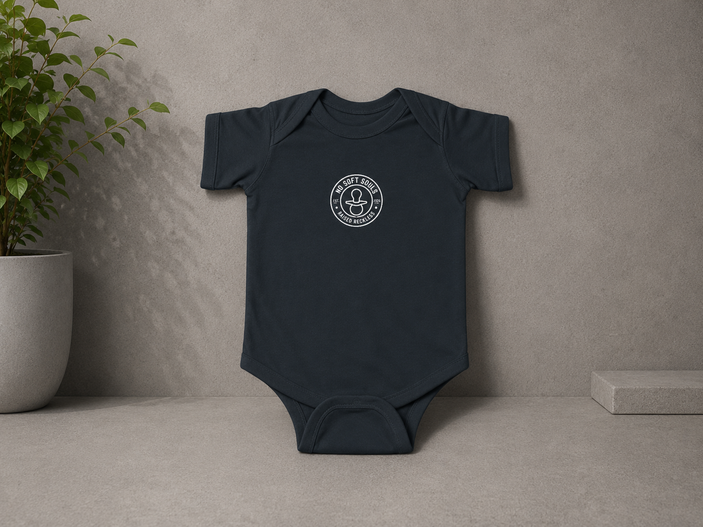 Original No Soft Souls — Onesie