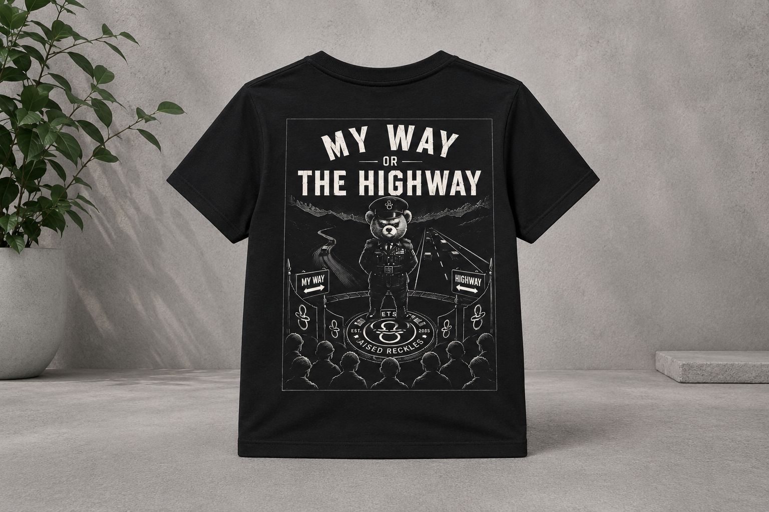 My Way or the Highway — Toddler Tee