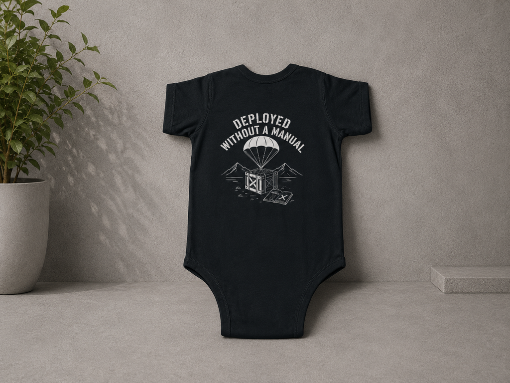 Deployed Without a Manual — Onesie