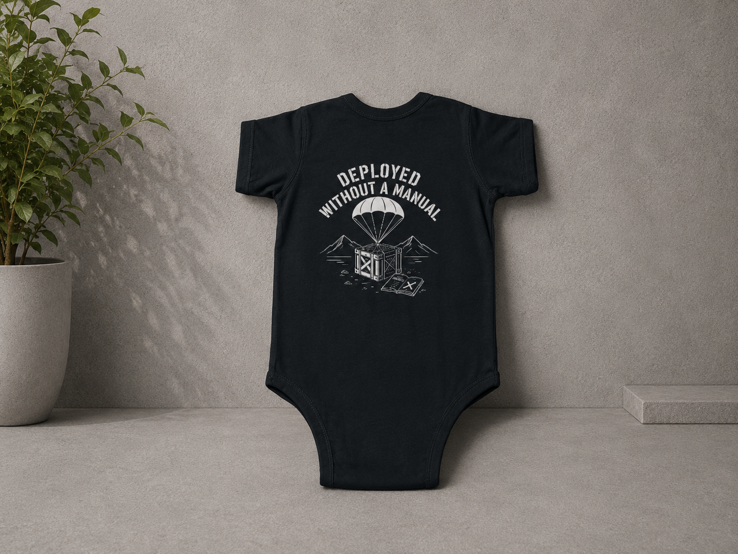 Deployed Without a Manual — Onesie
