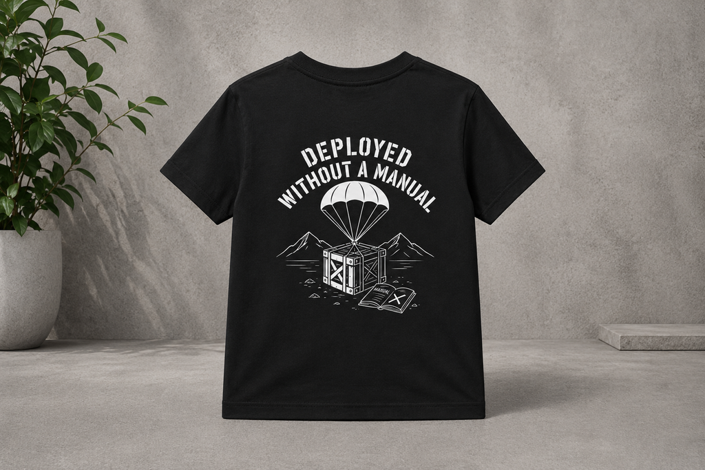 Deployed Without a Manual — Toddler Tee