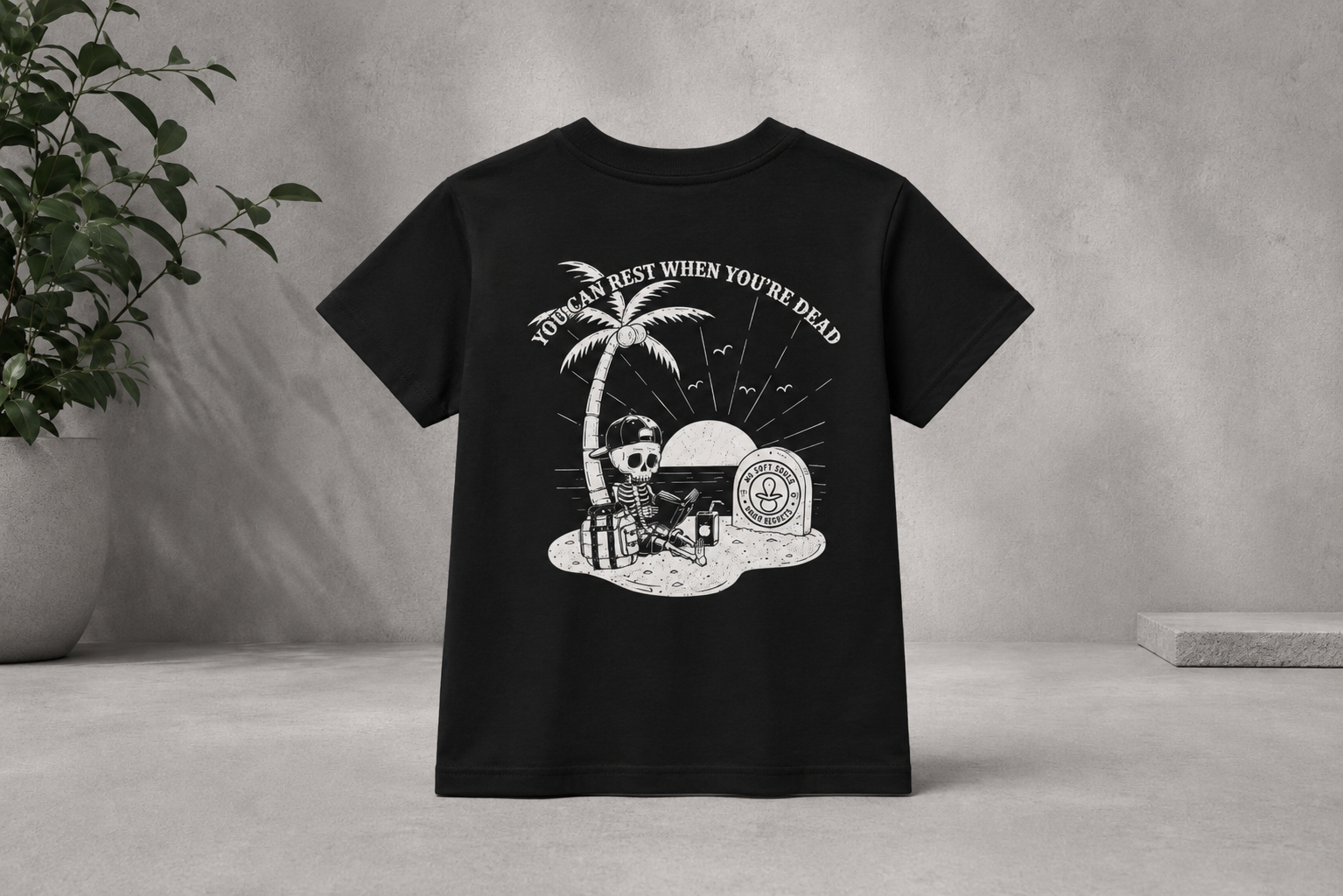 You Can Rest When You're Dead — Toddler Tee