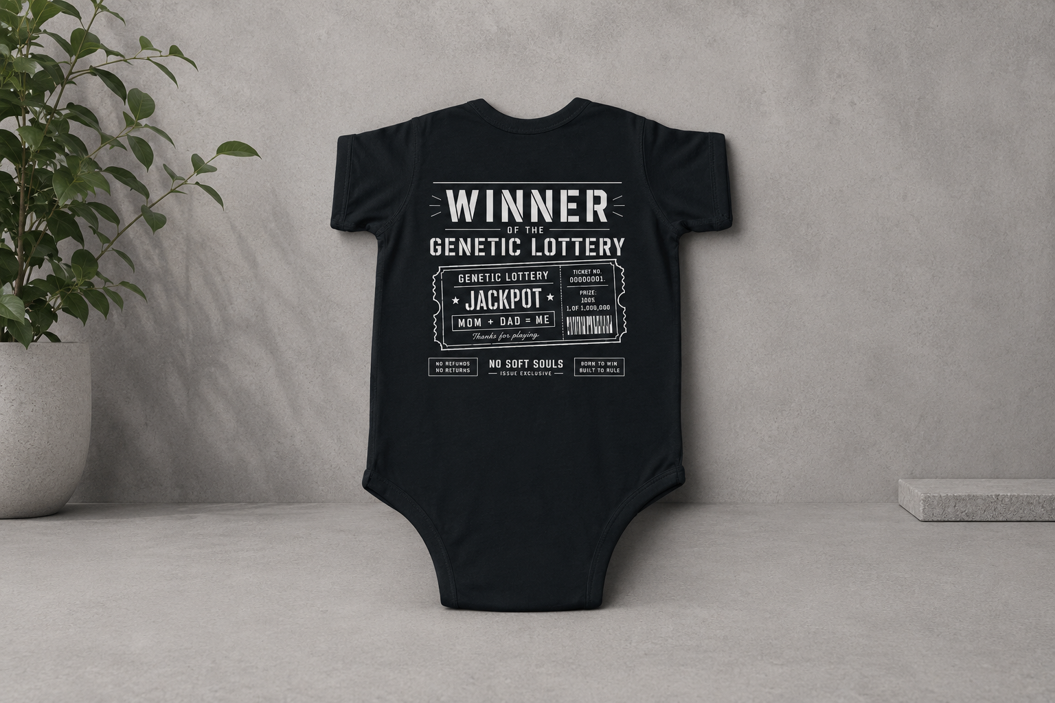 Winner of the Genetic Lottery — Onesie