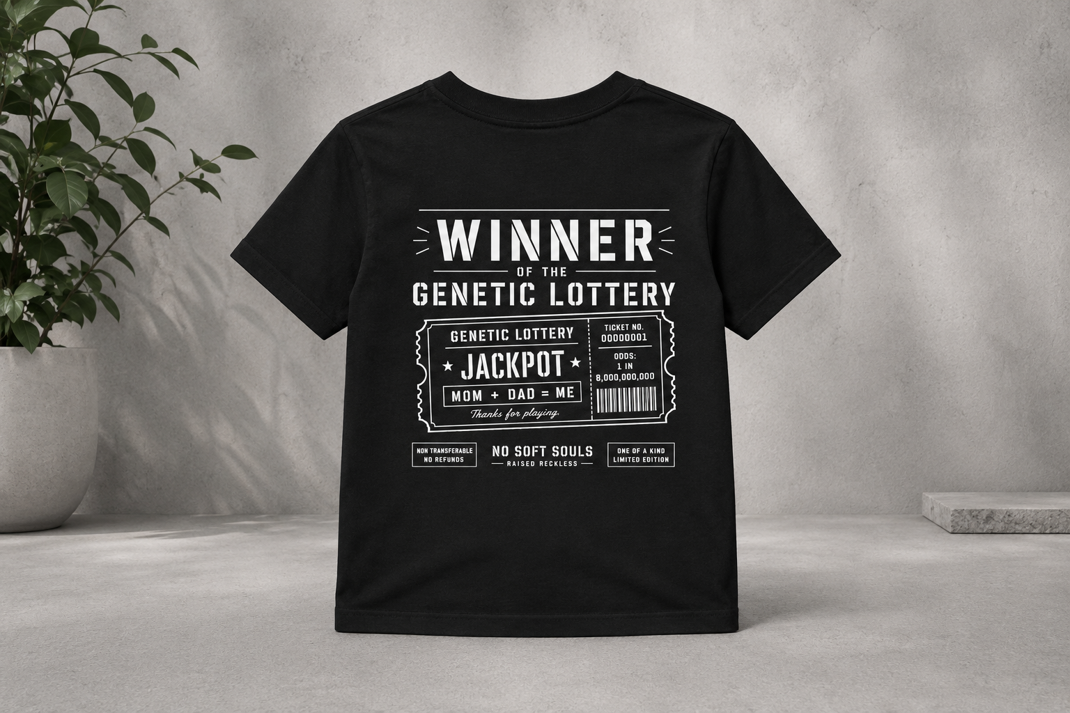 Winner of the Genetic Lottery — Toddler Tee