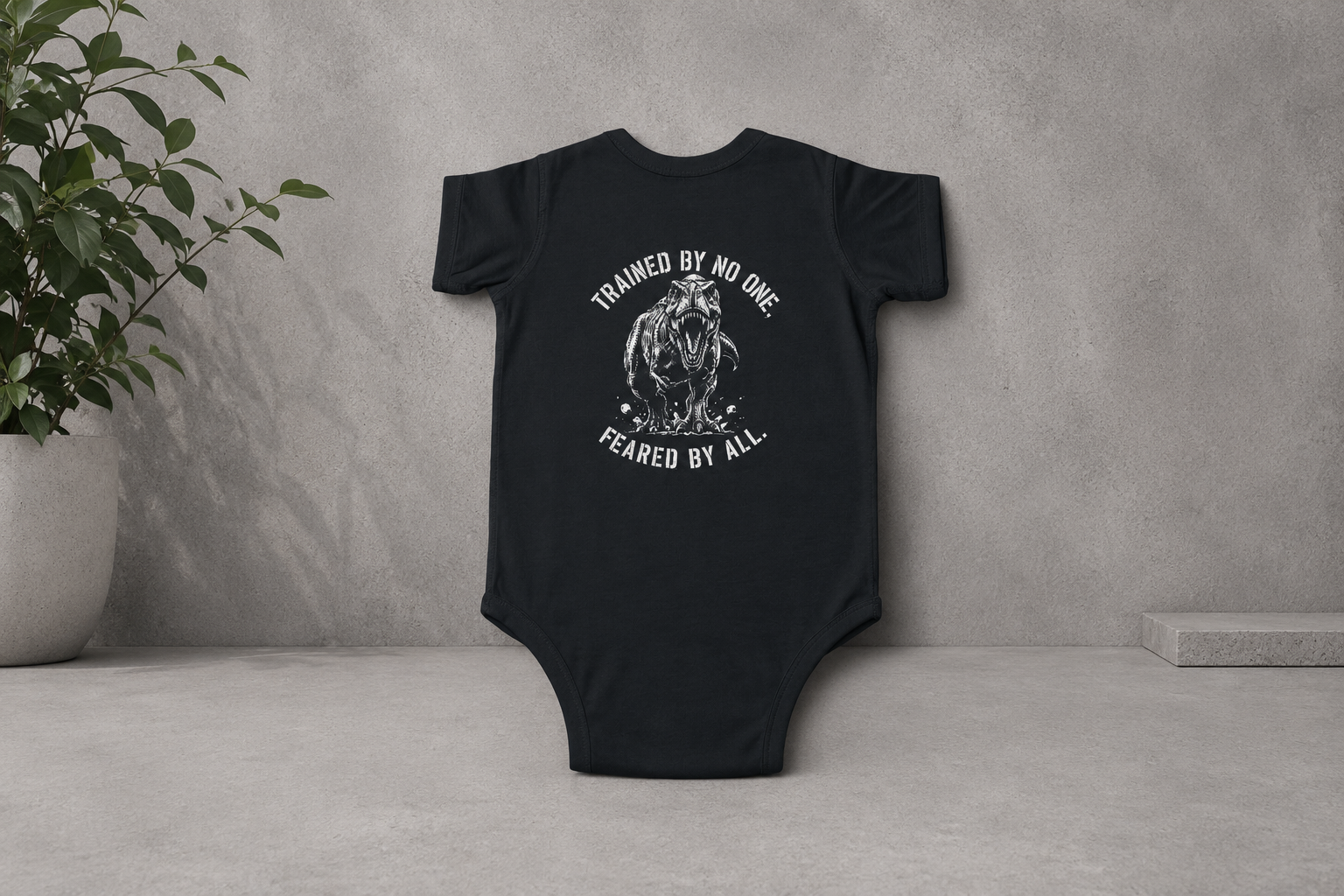 Trained by No One, Feared by All — Onesie