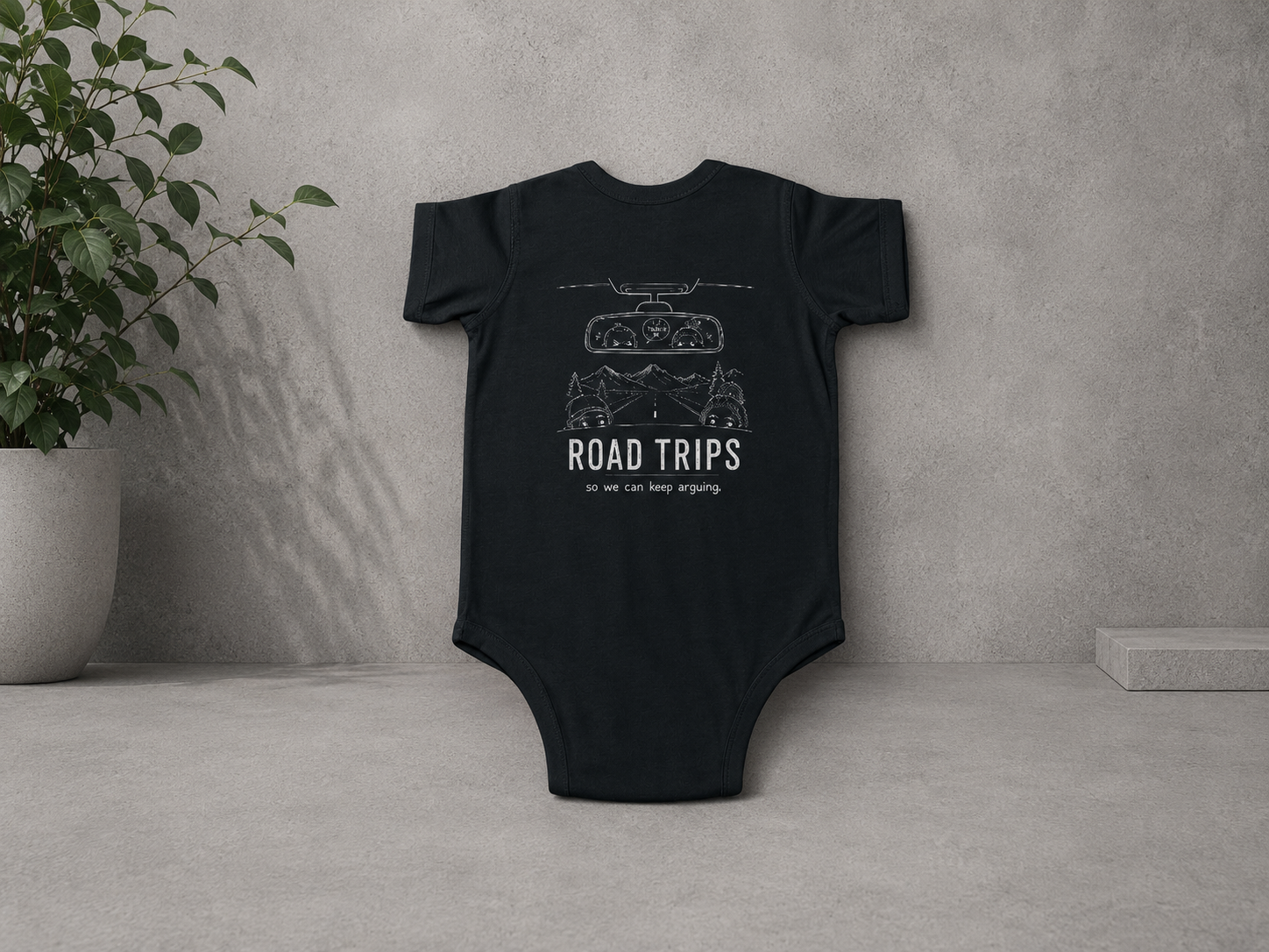 Road Trips So We Can Keep Arguing — Onesie